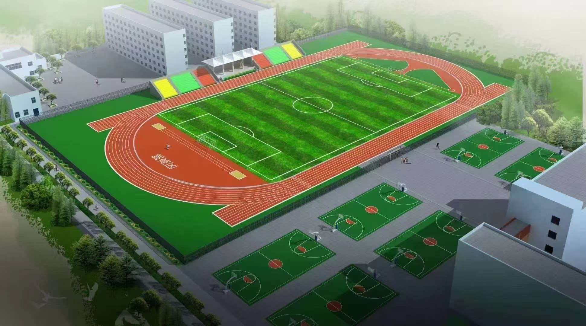 湘潭市学校运动操场彩色epdm颗粒 - 价格